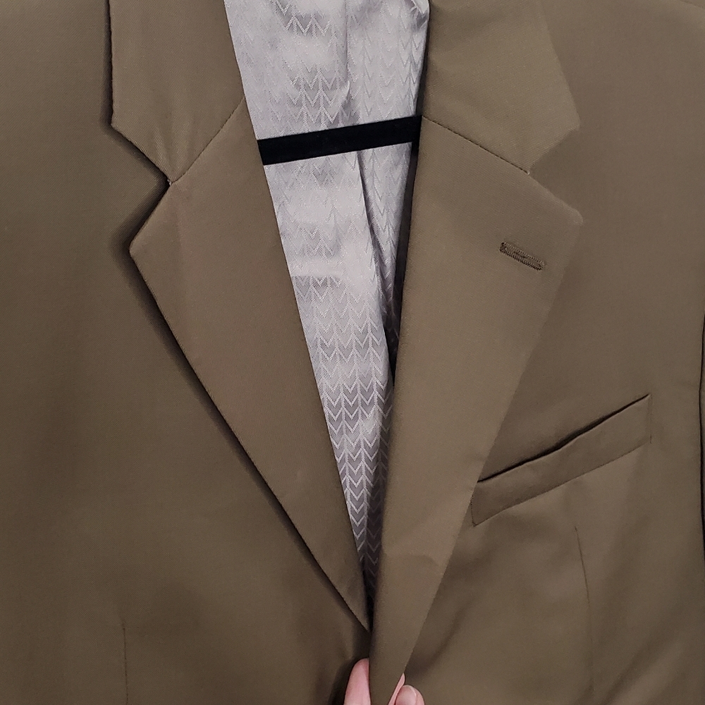 MICHAEL MICHAEL KORS Light Brown Wool Three Button Sports Coat 42 - Picture 8 of 16